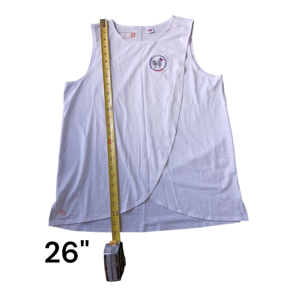 ULEX Women Adaptive Open MagnaReady White Tank Top white Magnetic Clousure Sz M - Picture 8 of 11